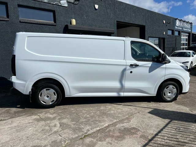 Ford Transit Custom 2024 2.0 320 Ecoblue Trend Panel Van Ma MJ24UKS White #4