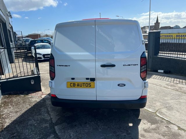 Ford Transit Custom 2024 2.0 320 Ecoblue Trend Panel Van Ma MJ24UKS White #6