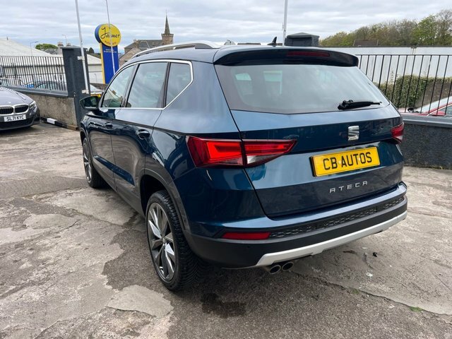 Seat Ateca 2019 2.0 Tdi Xcellence Lux Suv Dsg Euro DE69JBV Blue #6