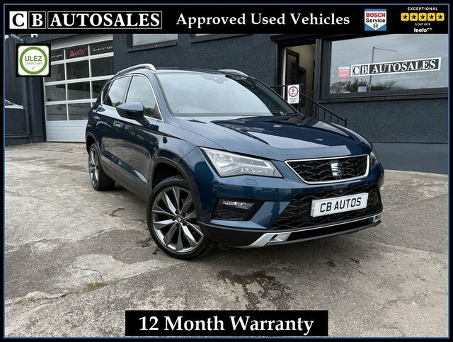 Seat Ateca 2019 2.0 Tdi Xcellence Lux Suv Dsg Euro Blue
