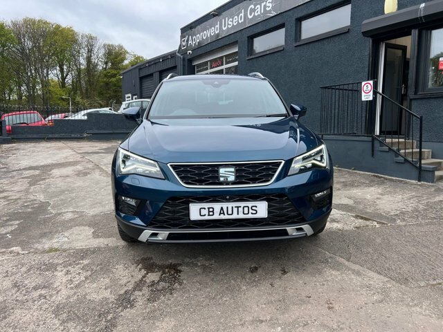 Seat Ateca 2019 2.0 Tdi Xcellence Lux Suv Dsg Euro DE69JBV Blue #2