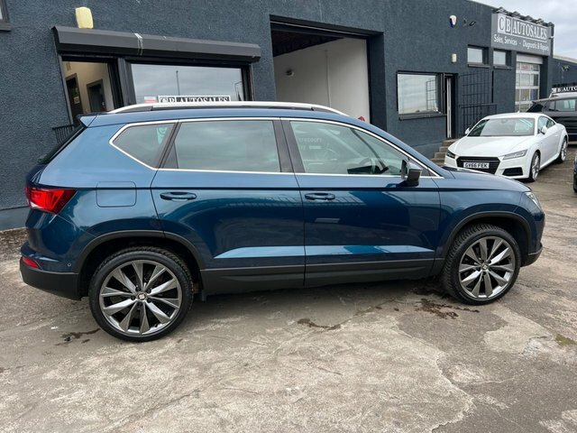 Seat Ateca 2019 2.0 Tdi Xcellence Lux Suv Dsg Euro DE69JBV Blue #3