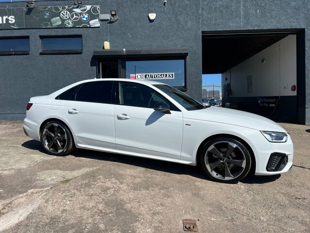 Audi A4 2020 2.0 Tdi 35 Black Edition Saloon S ST20ZVW Black #3