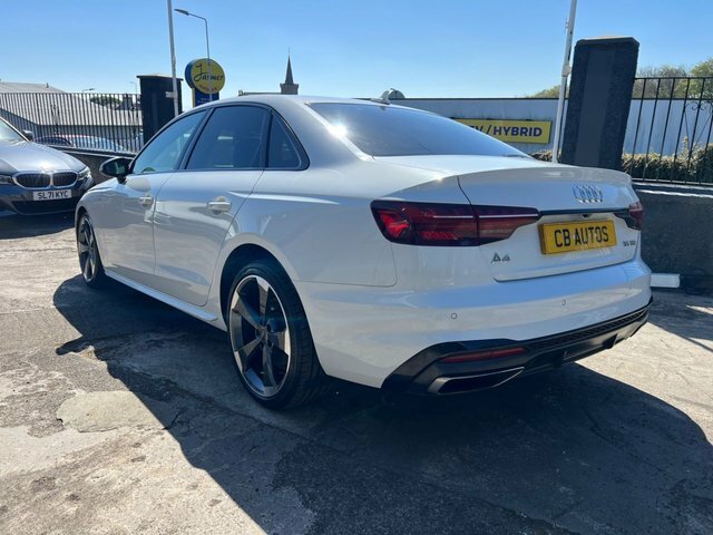 Audi A4 2020 2.0 Tdi 35 Black Edition Saloon S ST20ZVW Black #6