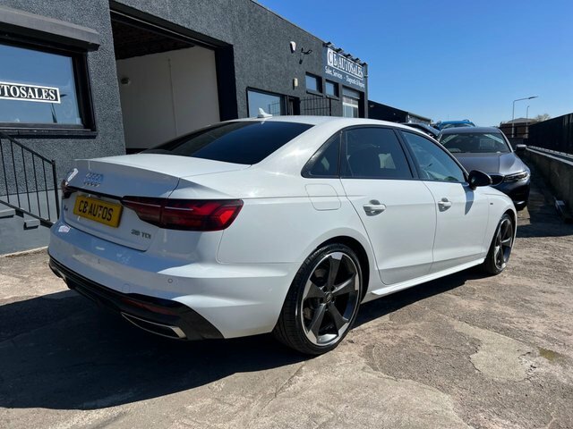 Audi A4 2020 2.0 Tdi 35 Black Edition Saloon S ST20ZVW Black #4