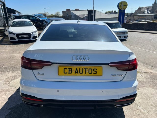 Audi A4 2020 2.0 Tdi 35 Black Edition Saloon S ST20ZVW Black #5
