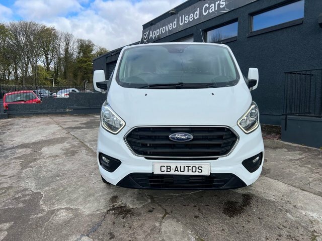 Ford Transit Custom 2021 2.0 300 Ecoblue Limited Panel Van ML71UOC White #2