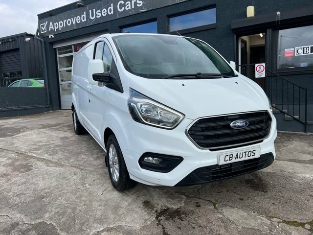 Ford Transit Custom 2021 2.0 300 Ecoblue Limited Panel Van ML71UOC White #3