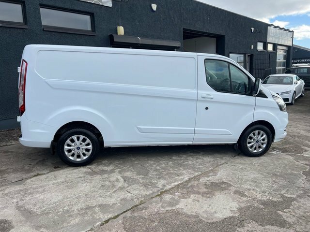 Ford Transit Custom 2021 2.0 300 Ecoblue Limited Panel Van ML71UOC White #4