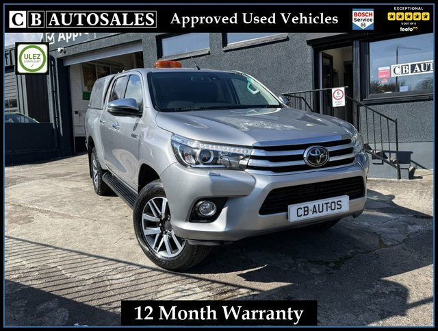 Toyota HILUX 2018 2.4 D-4d Invincible Pickup Double Cab Die Silver