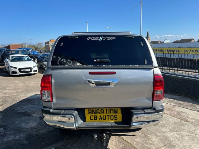 Toyota HILUX 2018 2.4 D-4d Invincible Pickup Double Cab Die Silver #6