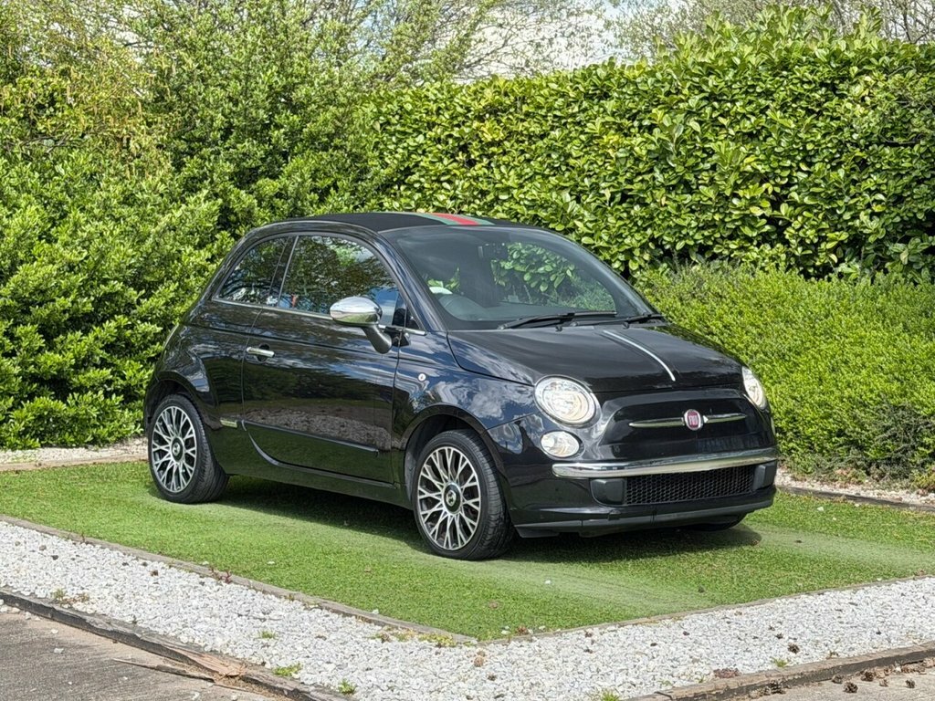 Fiat 500C 1.2L Bygucci Black