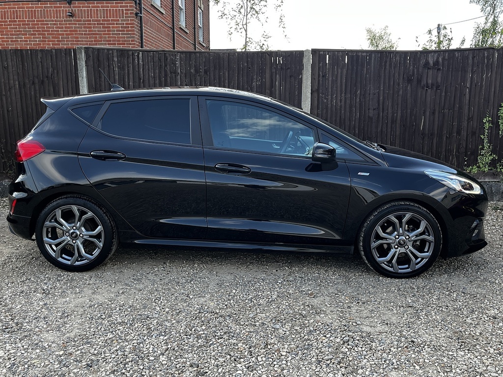 Ford Fiesta T Ecoboost Mhev St-line Edition YM70KPA Black #6