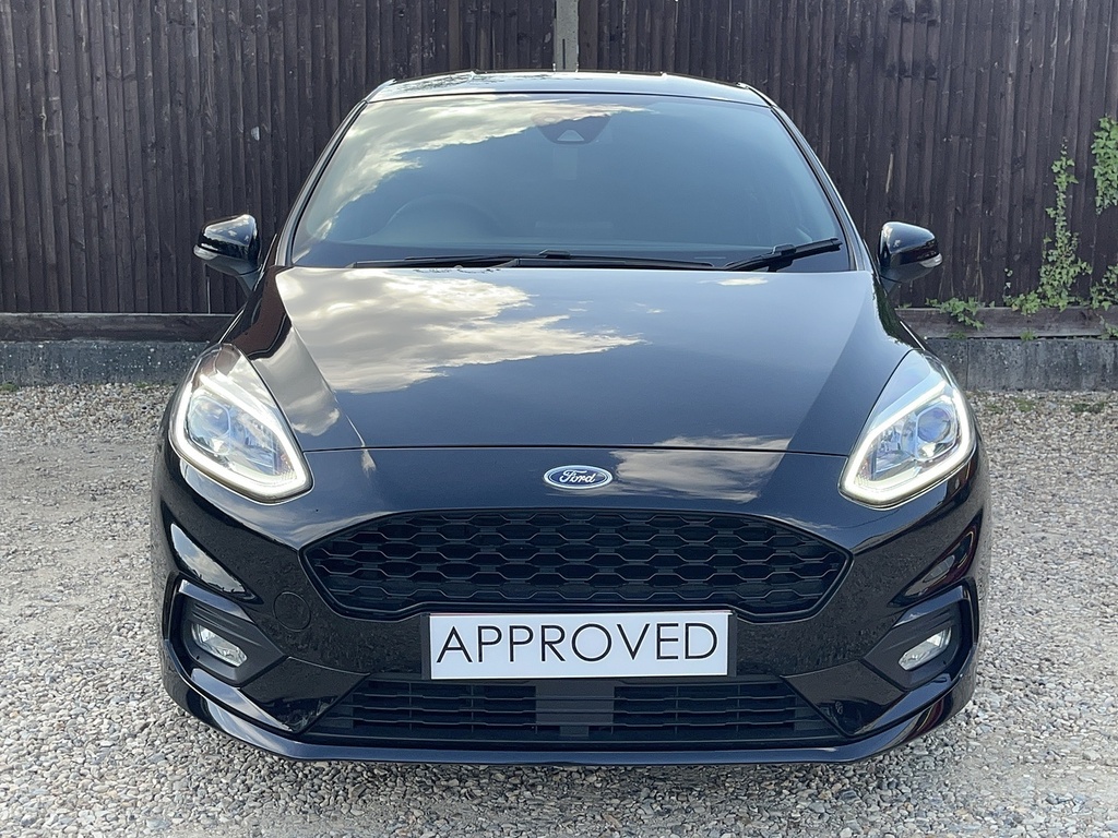 Ford Fiesta T Ecoboost Mhev St-line Edition YM70KPA Black #3