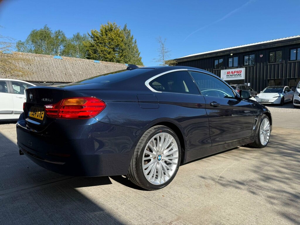 BMW 4 Series 3.0 435D Luxury Xdrive Euro 6 Ss YJ64UVE Blue #4