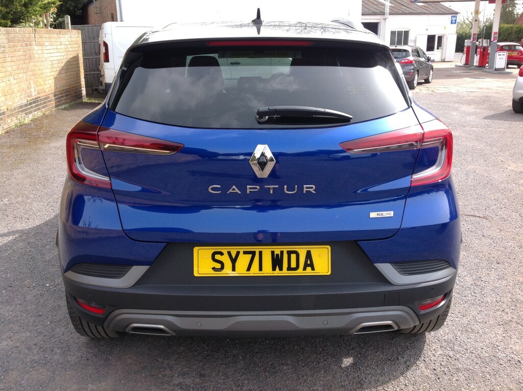 Renault Captur 1.3 R.s. Line Tce 140 Edc My21.5 SY71WDA Blue #5