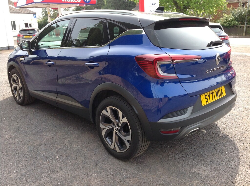 Renault Captur 1.3 R.s. Line Tce 140 Edc My21.5 SY71WDA Blue #4
