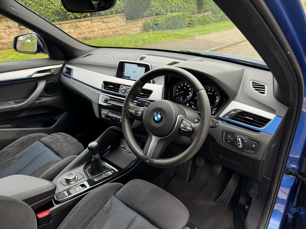 BMW X1 1.5 18I Gpf M Sport Suv Sdrive E FL69XOA Blue #4