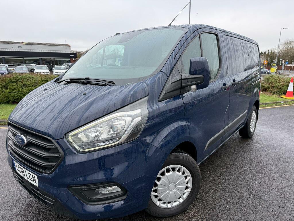 Ford Transit Custom 2.0 320 Ecoblue Trend L1 H1 Euro 6 LC18LGN Blue #3