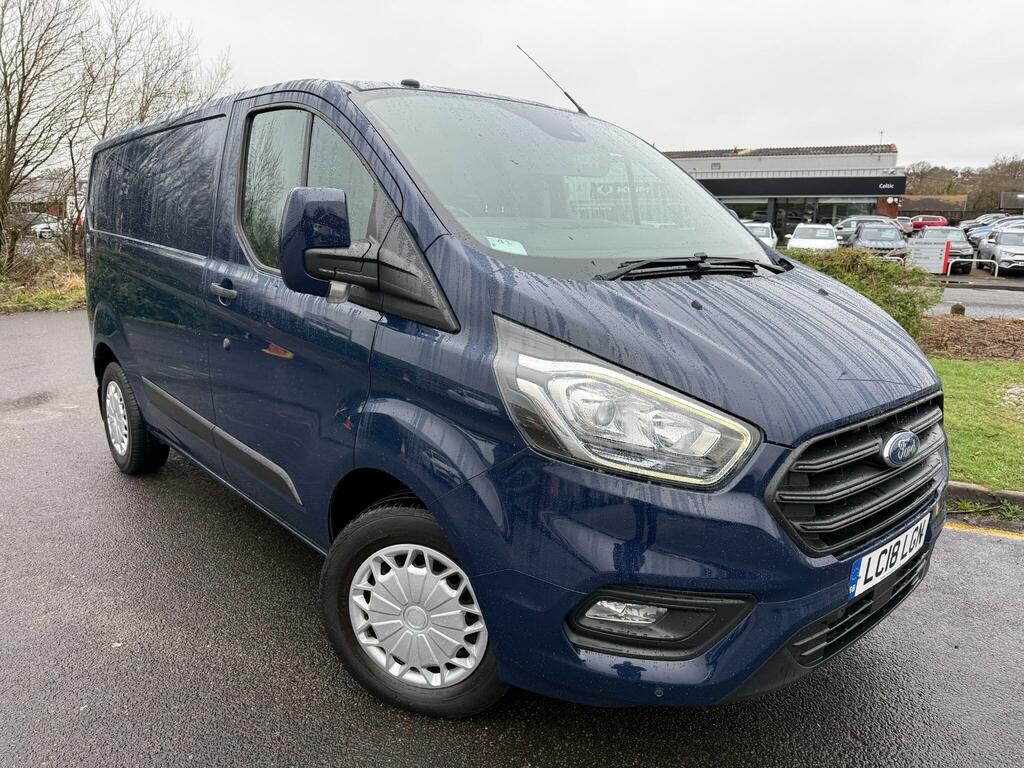 Ford Transit Custom 2.0 320 Ecoblue Trend L1 H1 Euro 6 Blue