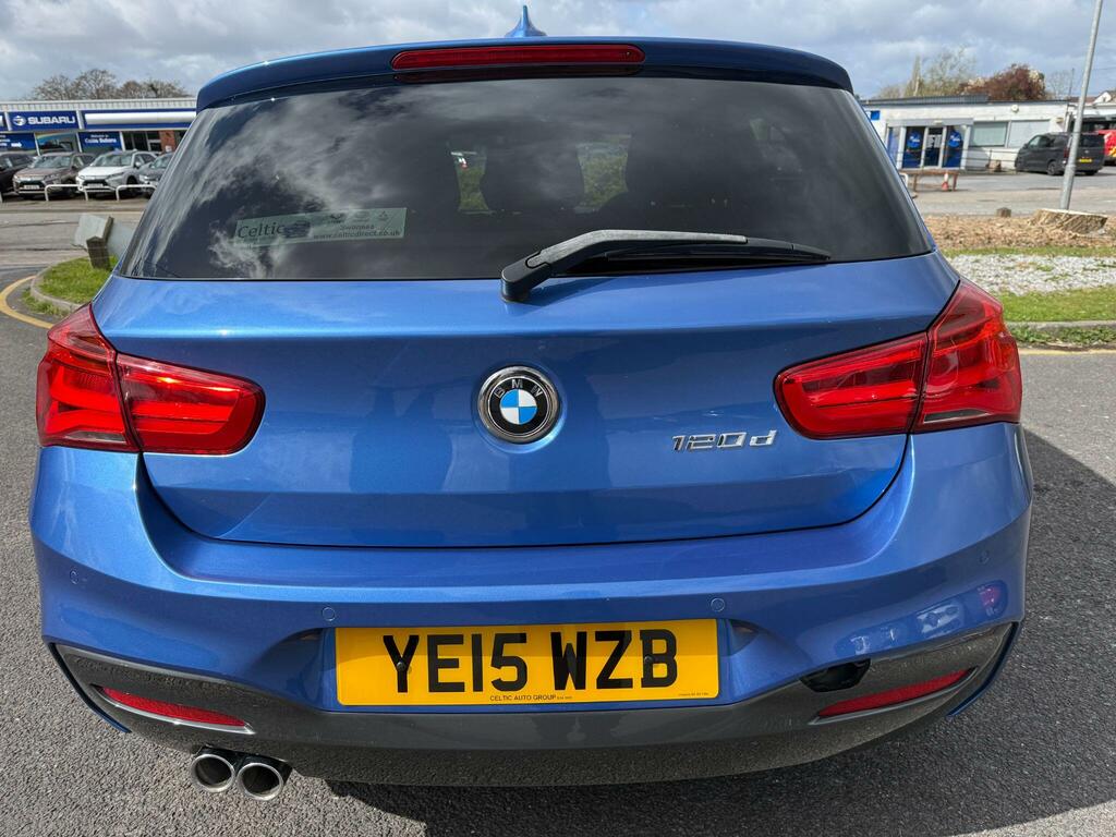 BMW 1 Series 2.0 120D M Sport Euro 6 Ss YE15WZB Blue #5