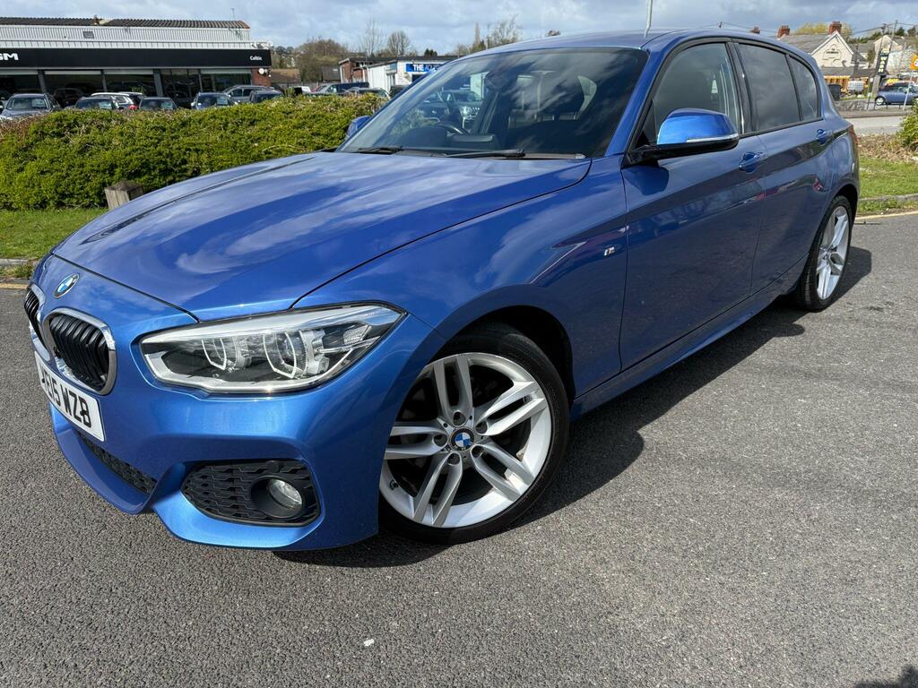 BMW 1 Series 2.0 120D M Sport Euro 6 Ss YE15WZB Blue #3