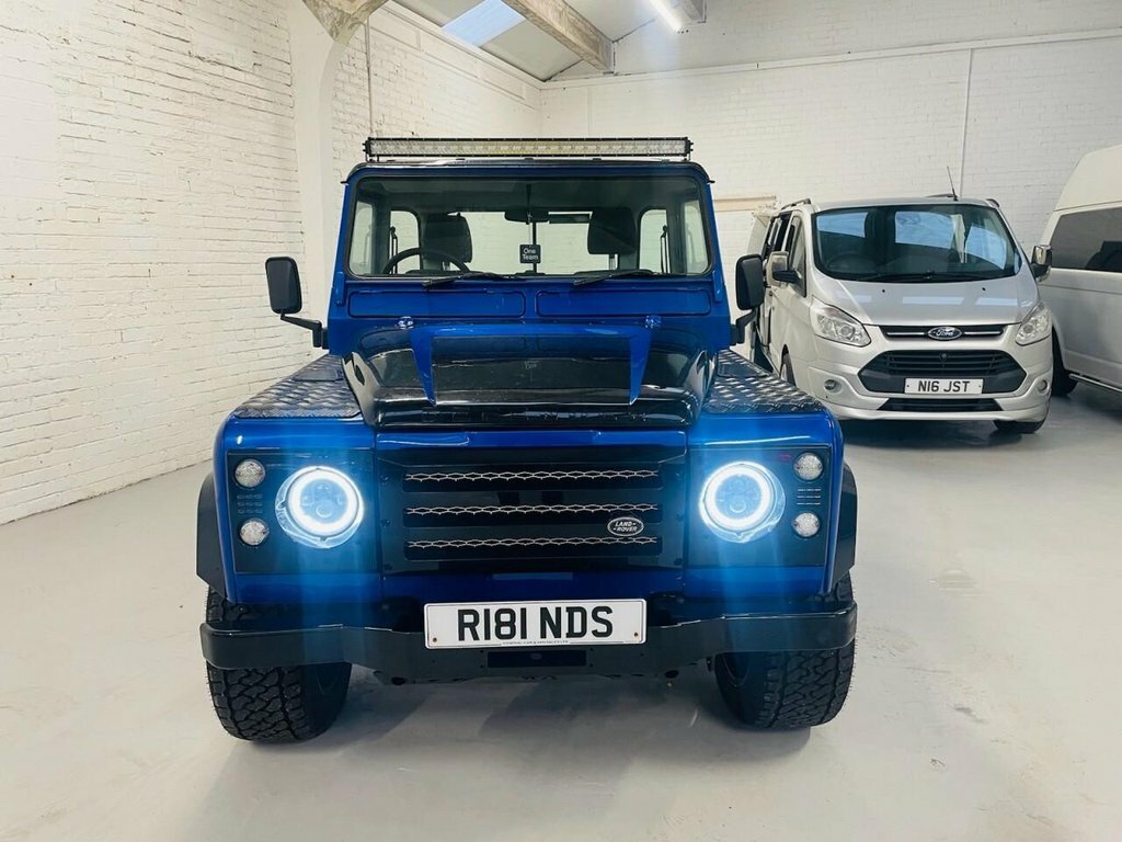 Land Rover Defender 110 Diesel R181NDS Blue #4