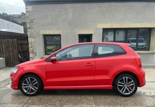 Volkswagen Polo 1L R-line Red #4