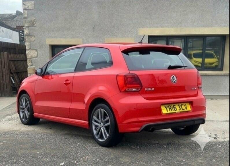 Volkswagen Polo 1L R-line Red #2
