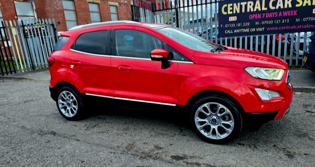 Ford Ecosport 1.0T Ecoboost Titanium Euro 6 Ss Red