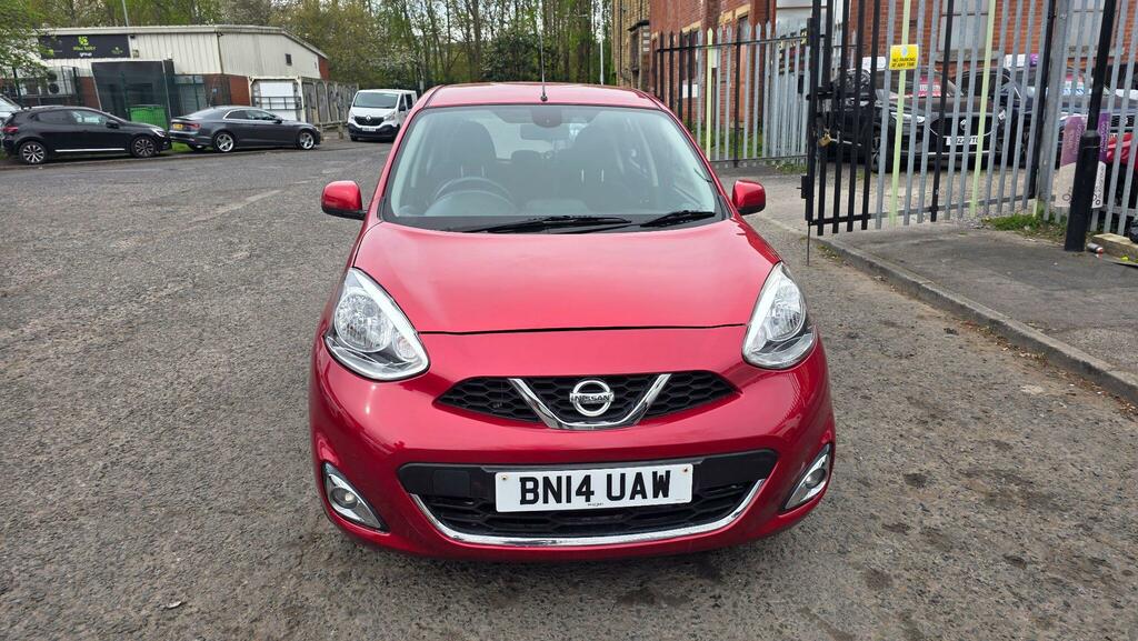 Nissan Micra 1.2 Acenta Cvt Euro 5 BN14UAW Red #2
