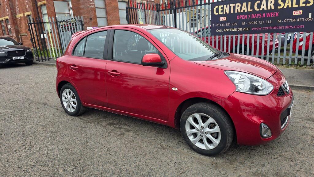 Nissan Micra 1.2 Acenta Cvt Euro 5 Red