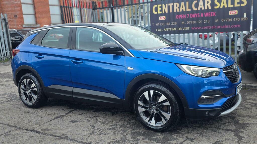 Vauxhall Grandland X 1.5 Turbo D Blueinjection Sport Nav Euro 6 S DP68EXL Blue #3