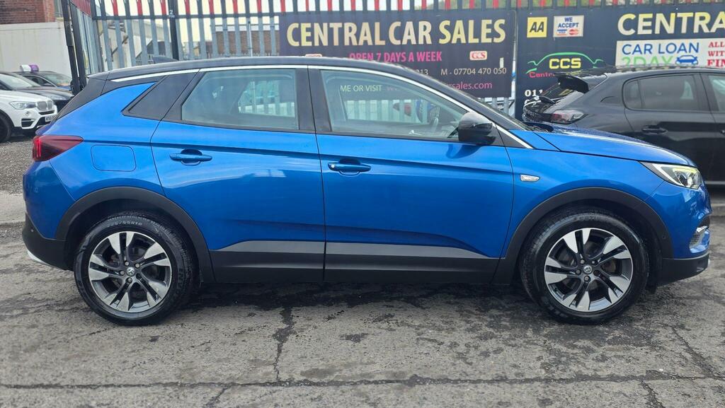Vauxhall Grandland X 1.5 Turbo D Blueinjection Sport Nav Euro 6 S DP68EXL Blue #4