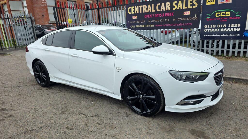 Vauxhall Insignia 2.0 Turbo D Blueinjection Sri VX Line Nav Grand Sp NX19YPA White #4