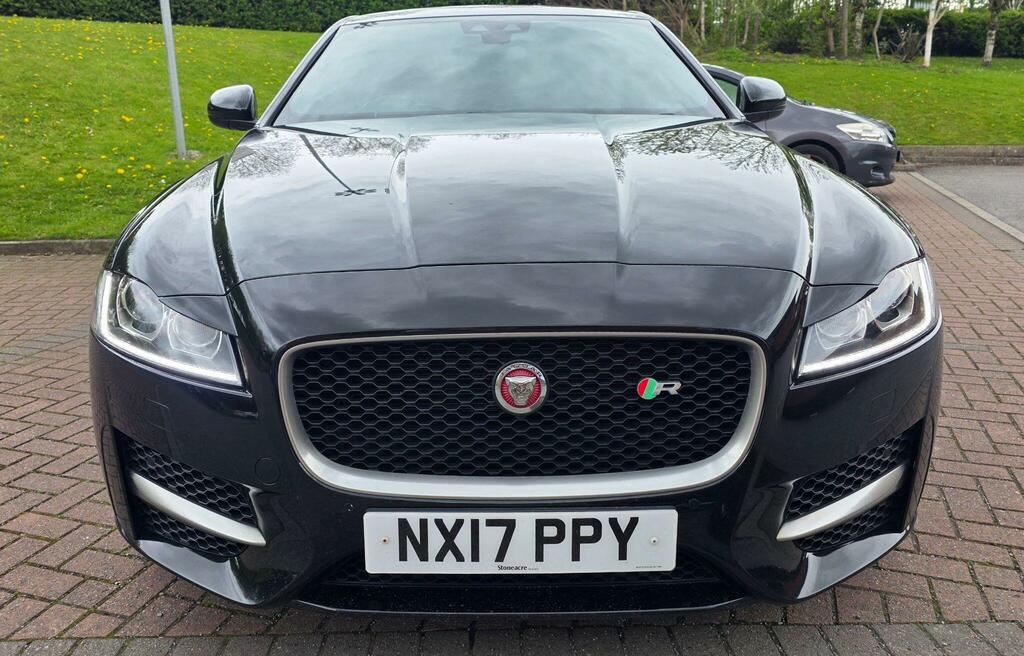 Jaguar XF 2.0D R-sport Euro 6 Ss NX17PPY Black #5