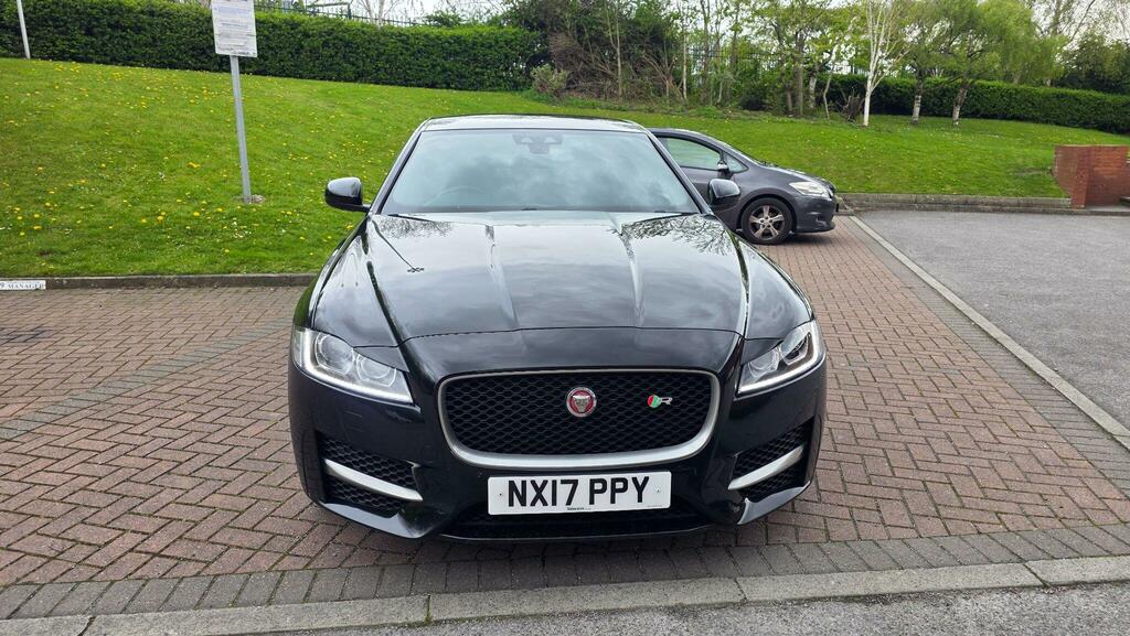 Jaguar XF 2.0D R-sport Euro 6 Ss NX17PPY Black #2