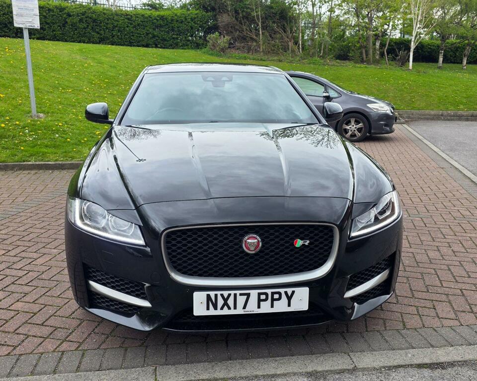 Jaguar XF 2.0D R-sport Euro 6 Ss NX17PPY Black #3