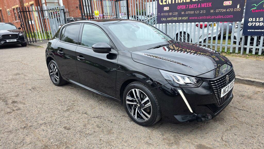 Peugeot 208 1.2 Puretech Allure Premium Eat Euro 6 Ss NC21XXO Black #2