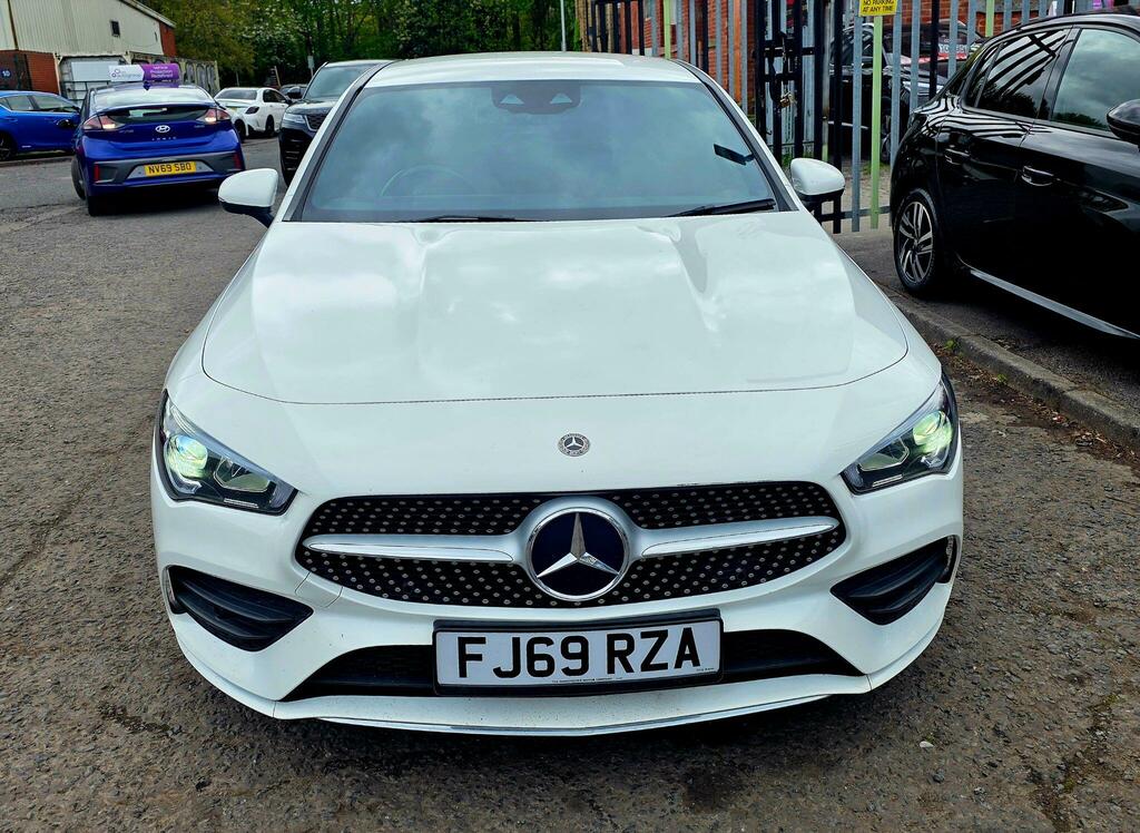 Mercedes-Benz CLA Class 1.3 Cla200 Amg Line Premium Coupe 7G-dct Euro 6 FJ69RZA White #2
