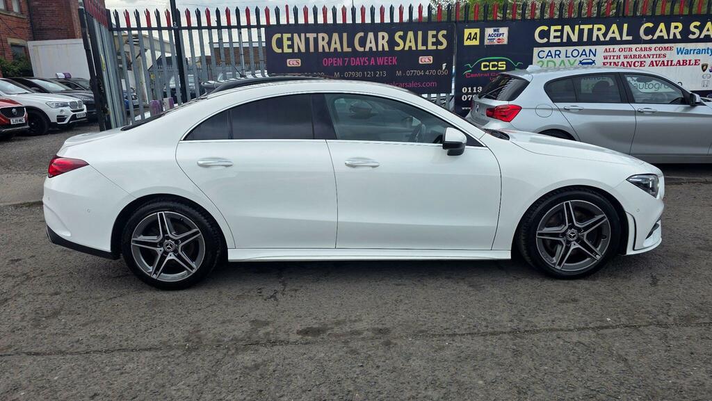 Mercedes-Benz CLA Class 1.3 Cla200 Amg Line Premium Coupe 7G-dct Euro 6 FJ69RZA White #5