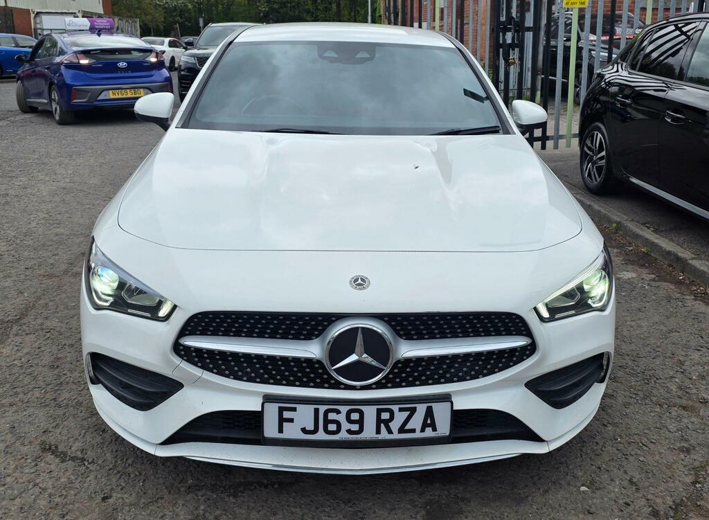 Mercedes-Benz CLA Class 1.3 Cla200 Amg Line Premium Coupe 7G-dct Euro 6 FJ69RZA White #4
