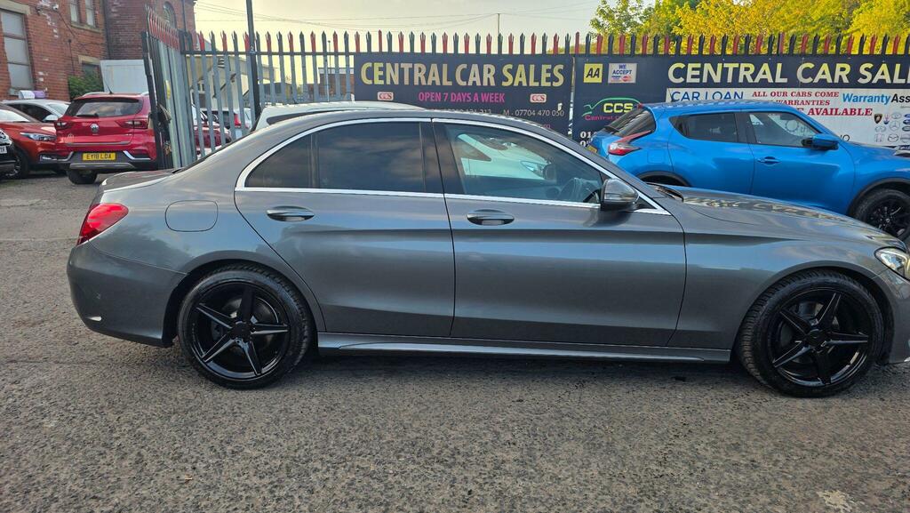 Mercedes-Benz C Class 2.1 C220d Amg Line G-tronic Euro 6 Ss K600EAR Grey #5