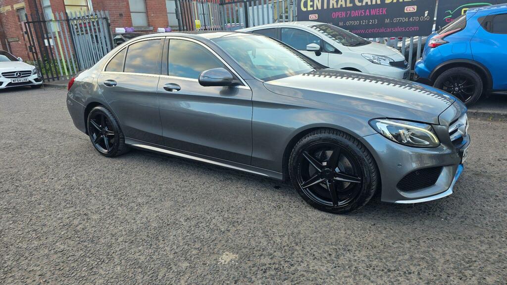 Mercedes-Benz C Class 2.1 C220d Amg Line G-tronic Euro 6 Ss K600EAR Grey #3