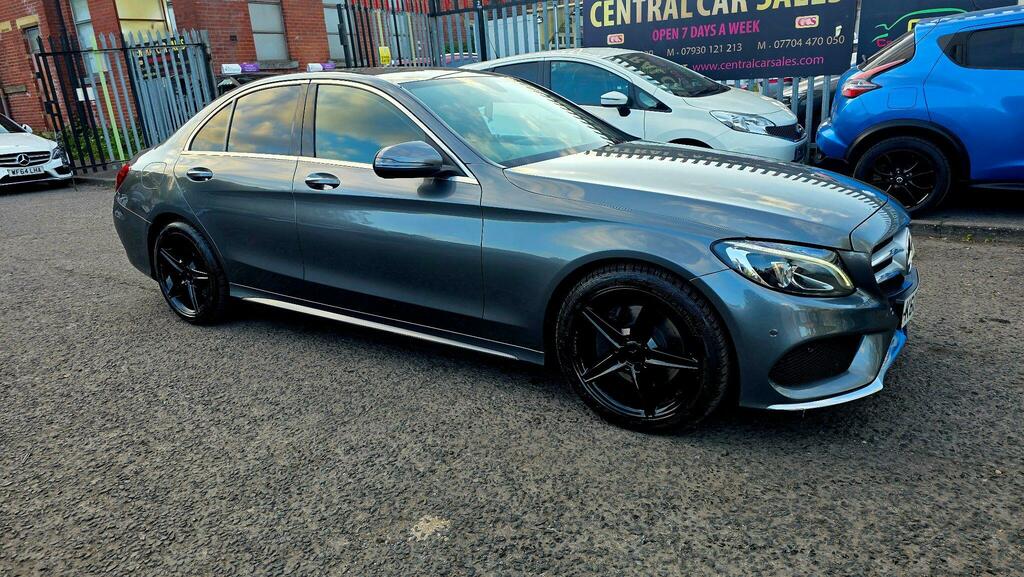 Mercedes-Benz C Class 2.1 C220d Amg Line G-tronic Euro 6 Ss Grey