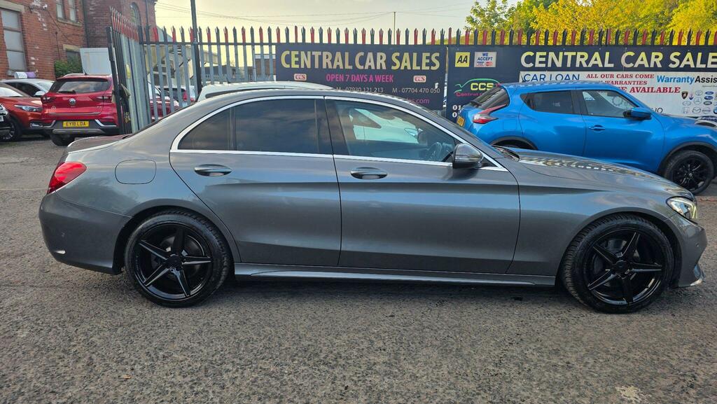 Mercedes-Benz C Class 2.1 C220d Amg Line G-tronic Euro 6 Ss K600EAR Grey #4