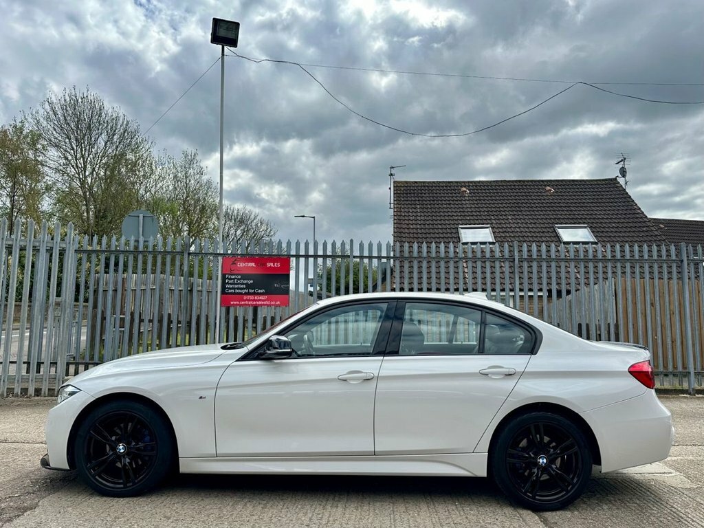 BMW 3 Series 2.0 320D M Sport Saloon Xdrive E SH16DZW White #4