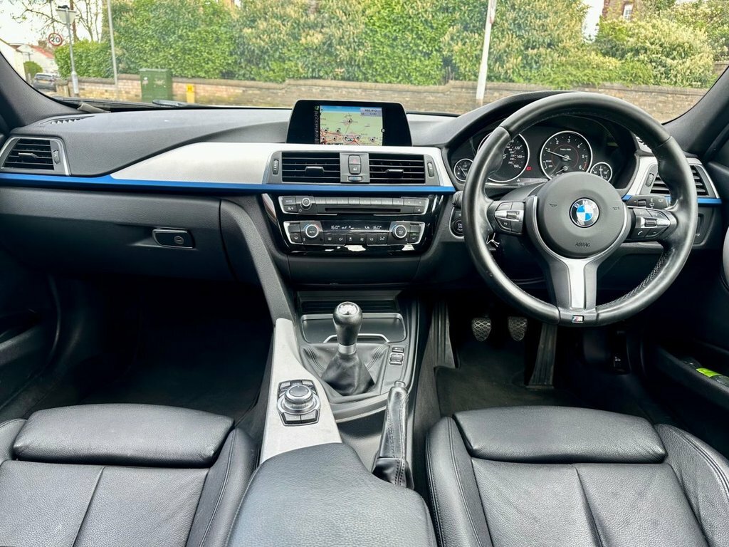 BMW 3 Series 2.0 320D M Sport Saloon Xdrive E SH16DZW White #2