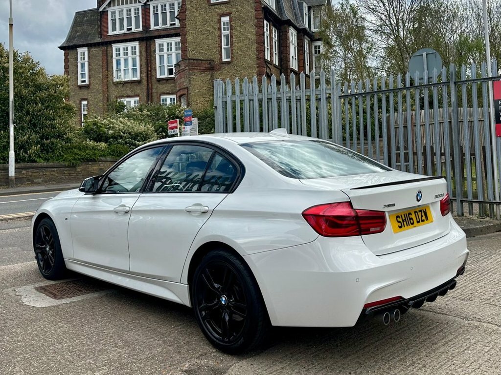 BMW 3 Series 2.0 320D M Sport Saloon Xdrive E SH16DZW White #5