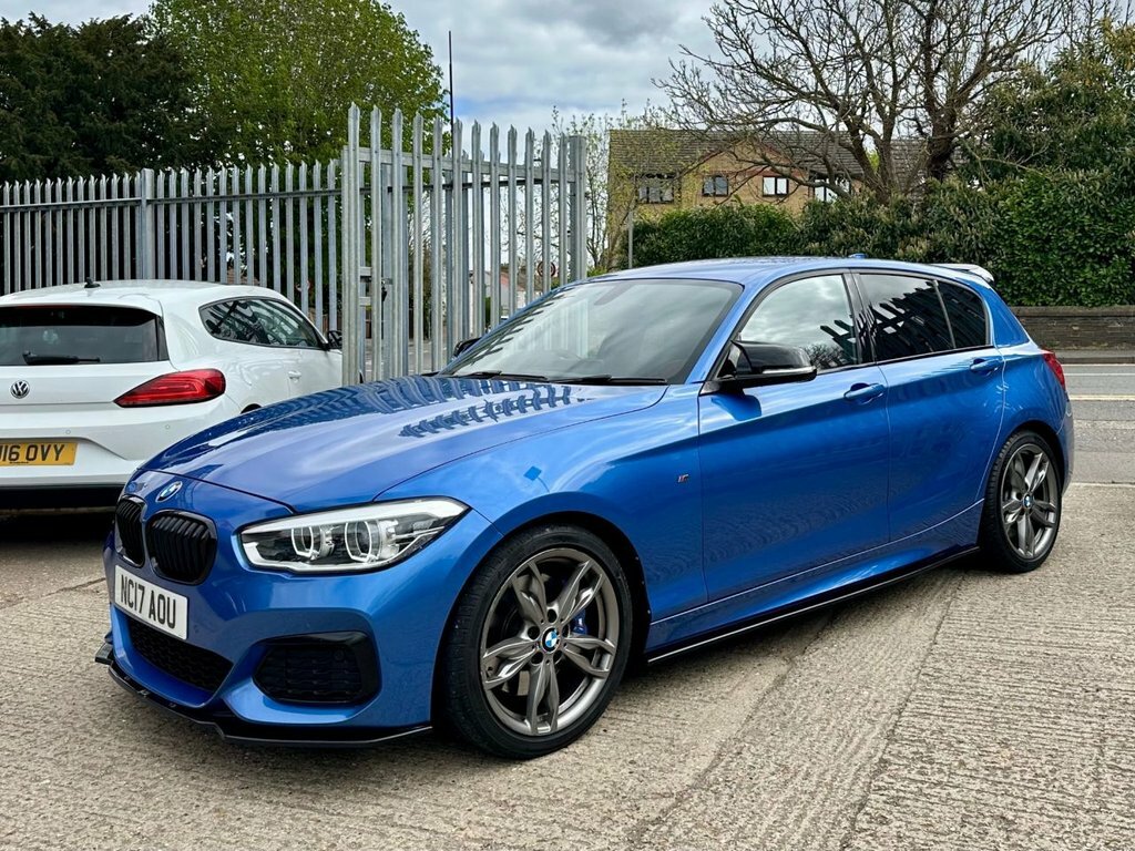 BMW 1 Series 3.0 M140i Hatchback Euro 6 S S NC17AOU Blue #3